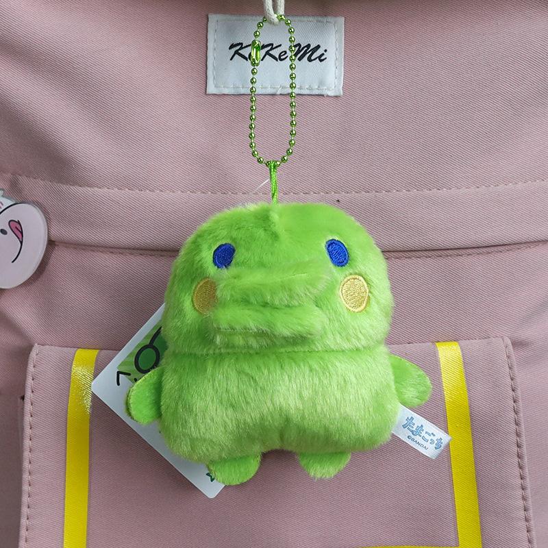Tamagotchi Plush Keychain Cute Mametchi Memetchi Kuchipatchi Stuffed Pendant Cartoon Anime Bag Decoration Soft Doll Keyring