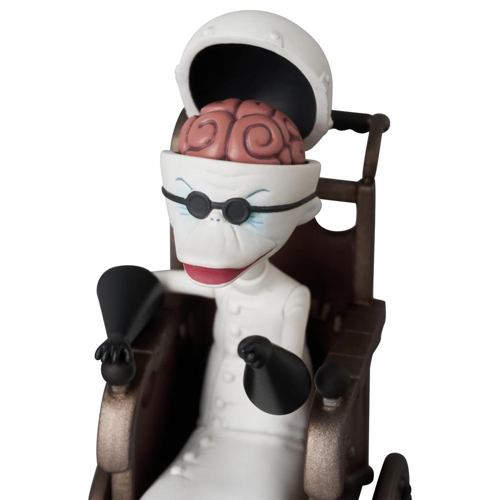 Medicom Toy UDF Ultra Detail Figure 838 THE NIGHTMARE BEFORE CHRISTMAS approximately 70mm fully assembled figure No. Dr. FINKELSTEIN, tall, non-scale,