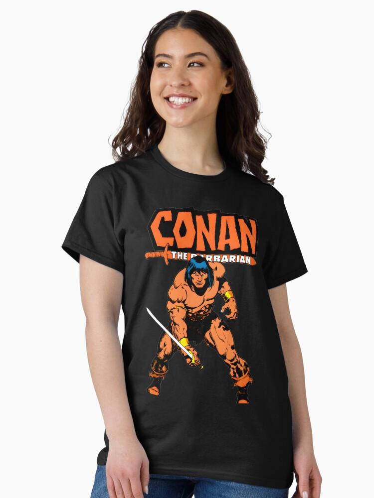 Conan the Barbarian The Barbariann Comic Art Classic Unisex T-Shirt