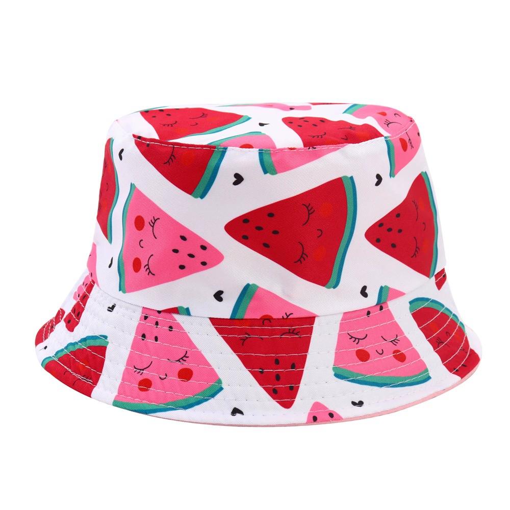 Baby Bucket hat 2-5 Years Old Children Cartoon Infant cap Boys Girls Hat Sun Protection Breathable Cute Shade Basin hat