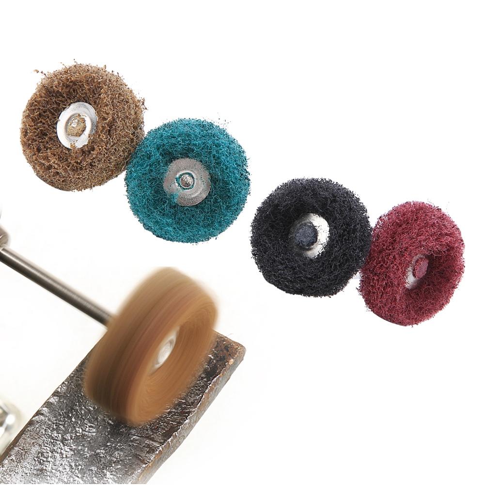 

Набор из 40 штук абразивных полировальных кругов с хвостовиком для роторного инструмента