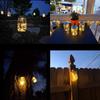 Solar Glass Jar Lid Lights 20 LED Fairy String Lights 6 Pcs Lid Lights with 6 Pcs Hangers for Outdoor Decoration No Jars