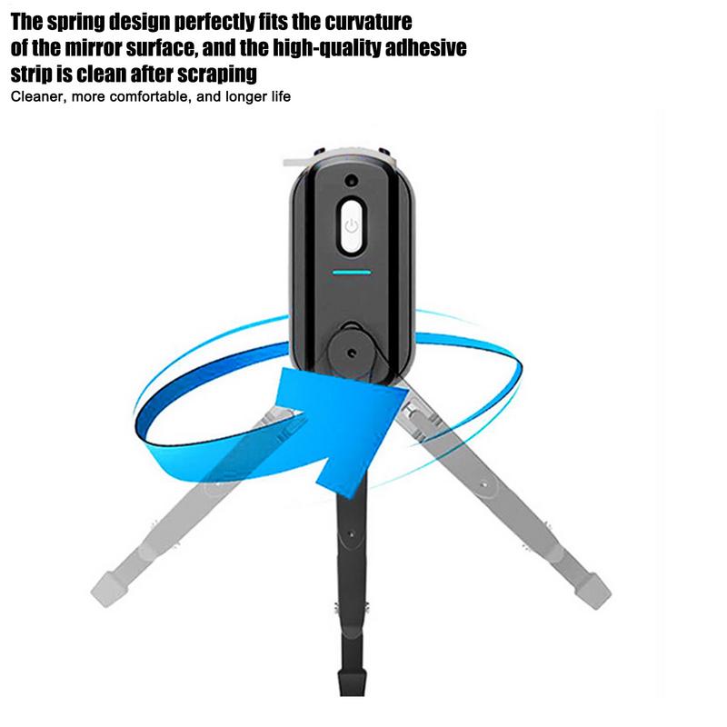 Motorcycle Helmet Windshield Wiper USB Rechargeable Helmet Visor Electric Wiper For Rainy Waterproof Visor Helmet Safety Wiper