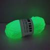 1 Roll Knitting Yarn Glow in The Dark Multiple Colour Anti-fade Soft Solid Color DIY Multi-colors Hand Making Luminous Fine Yarn Household Supplies