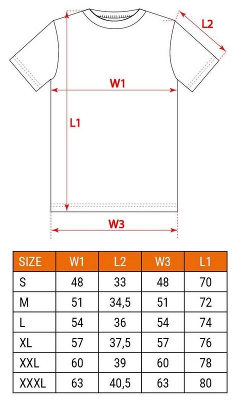 T-Shirt Outdoor Forest Size Xxl - T N81-644-Xx