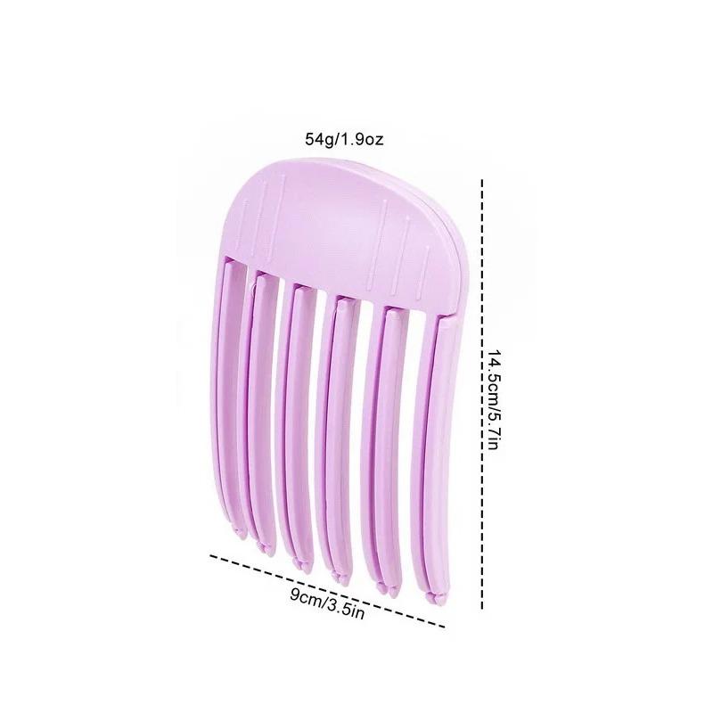 1/2Pcs Simple Fluffy Hair Roots Clips No Heat High Vertex Hair Curler Styling Fluffiness Women Men Volume Wind Sculpting Comb