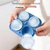 Silicone Ice Cube Tray for Hockey Puck & Tennis Ball Molds - Household Ice Cube Mold Box