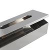 Stainless Steel Tissue Case Napkin Dispenser Durable Rectangle Easy to Use