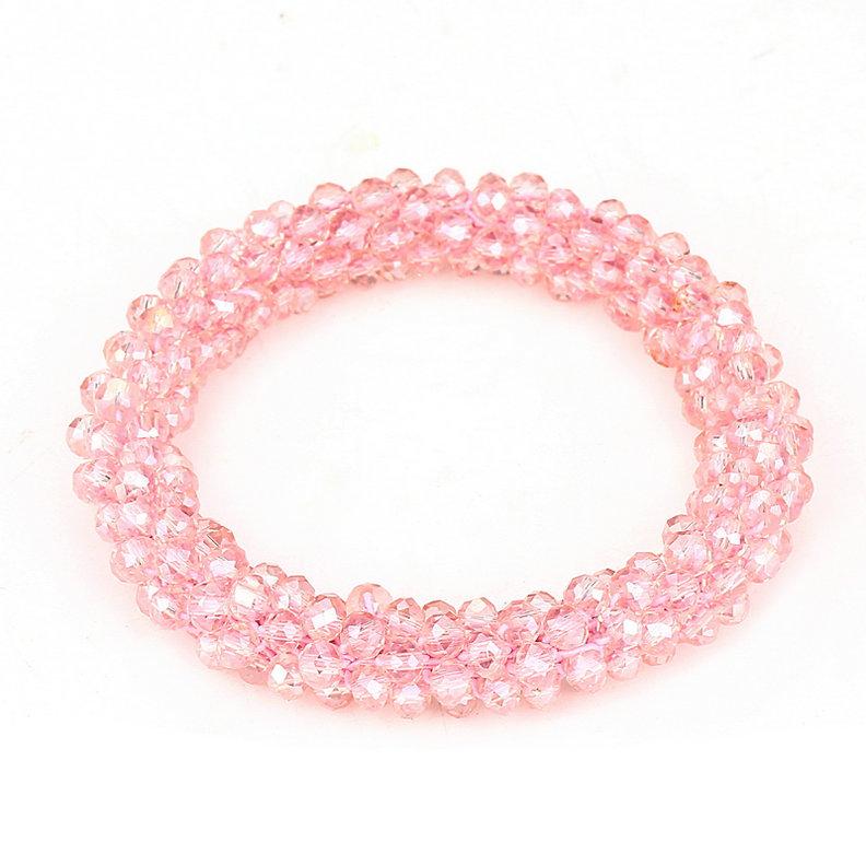 Boho Elastic Bracelets & Bangles For Women Vintage Stretch Bohemian Femme Crystal Glass Beads Bracelets Party Jewelry Gift