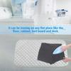 Large Size Thickened Coated Silvery Ironing Board Foldable Portable for Home Travel Hotel Dormitory Desktop Ironing Pad