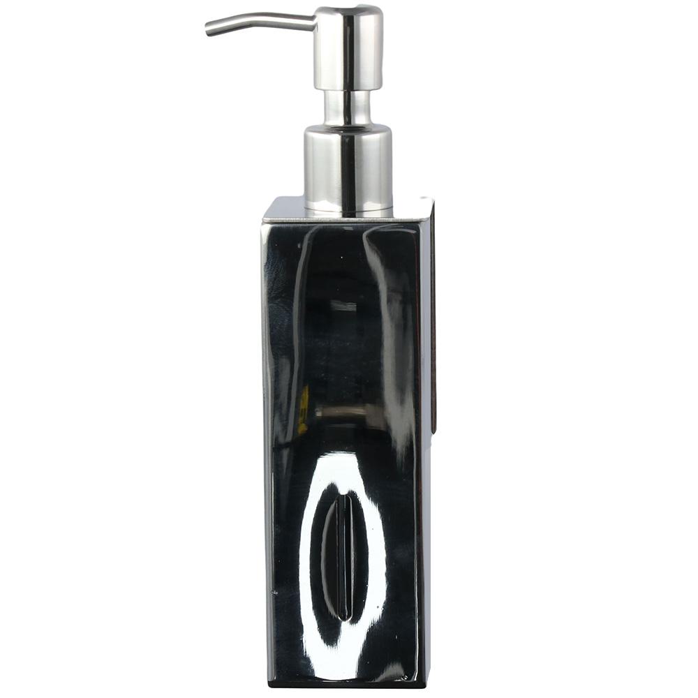 

Серебряный дозатор мыла для рук, герметичный насос, настольные дозаторы лосьона, аксессуары для ванной комнаты