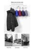 Men's Trendy Lightweight White Duck Down Hooded Jacket - Autumn/Winter Casual Sports Outerwear 2025.
