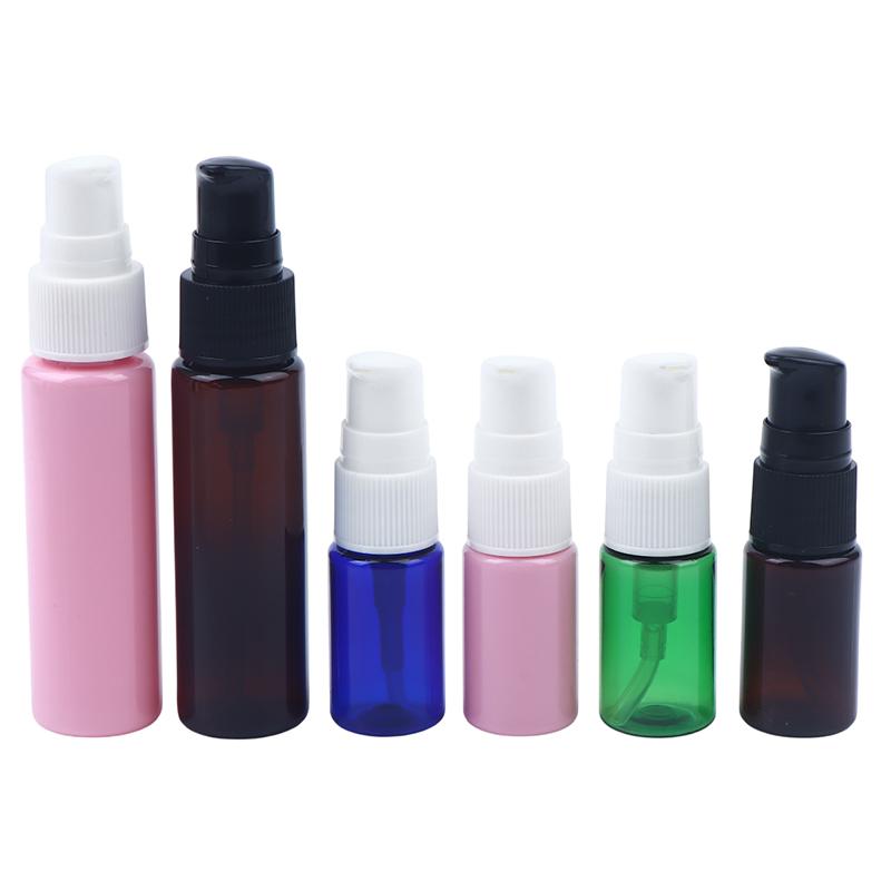 10ml 30ml Lotionflasche Essenzcreme Reise Bunte Plastik Nachfüllbare Flaschen Pumpe Leerer Kosmetikbehälter Make-up Werkzeug