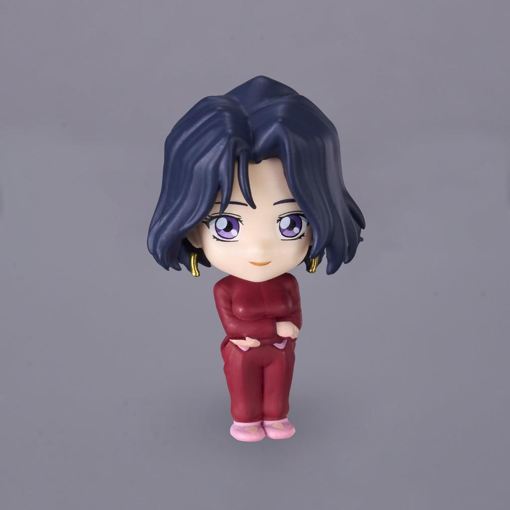 TAMASHII NATIONS TINY SESSION Macross Plus Dyson with Myun Fan Loan 110mm painted movable figure YF-19 (Isamu machine) approx. PVC&ABS