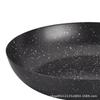 24cm 28cm Cast Iron Nonstick Frying Pan Deep Flat Griddle Pancake Omelette Home Cooking Stovetop Compatible