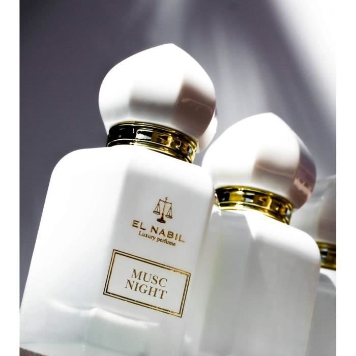 Eau de Parfum - EL NABIL - MUSC NIGHT - 50ml - Oriental - Ambré - Gourmand