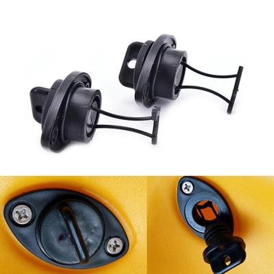 2Pcs/Set Universal Drain Plug Kit Plugs Bung For Dinghy Kayak Canoes Boat