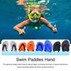Training Swimming Accessory Frog Finger Hand Webbed Pad Fins Flippers Swimming Paddles Diving Palm