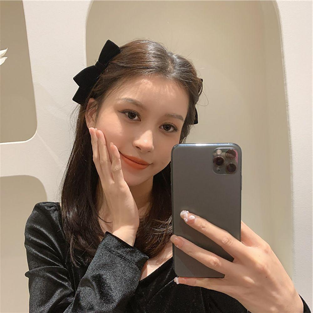 Vintage Headdress Headwear Women Girls Velvet Bow Headband Hair Bands Hair Hoop Hair Accessories