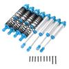 RC Shock Absorber Set Front and Rear Aluminum Alloy Shock Absorber Damper for TRAXXAS UDRBlue