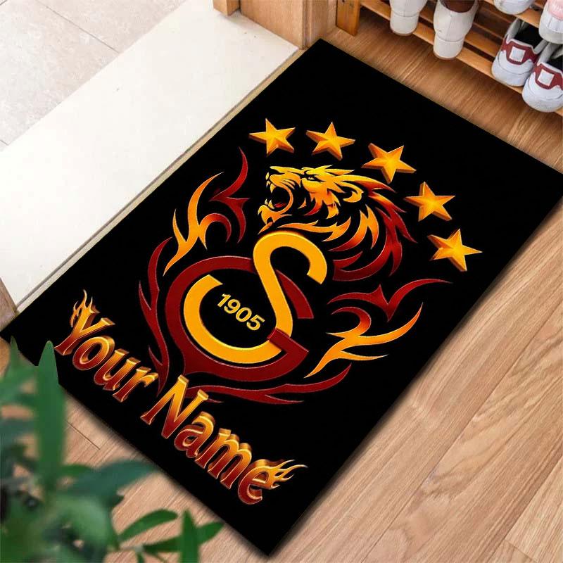 Galatasaray S Custom Name Carpet Rug for Living Room Bedroom Home Sofa Decoration,Kids Play Non-slip Floor Mat