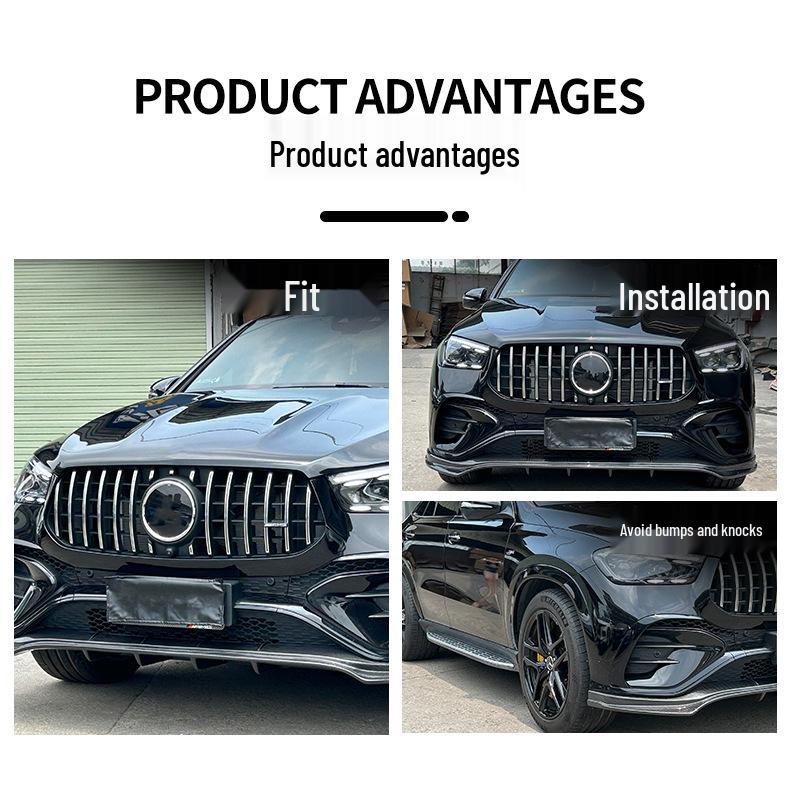 Mercedes-Benz GLE Carbon Fiber Body Kit: Front Lip, Splitter, Rear Lip, Bumper