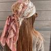 90Cm satin large square scarf headscarf new street retro simple bandanas