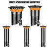 Round Shower Floor Drain AntiOdor Stainless Steels Floor Strainer Hair Catcher for Bathroom Kitchen Balcony Garage