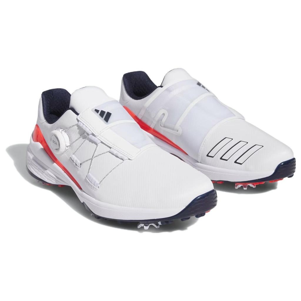 Adidas Zg23 Boa Lightstrike Comfortable Versatile Non-Slip Low-Top Golf Shoes Men Sneakers White IE2133