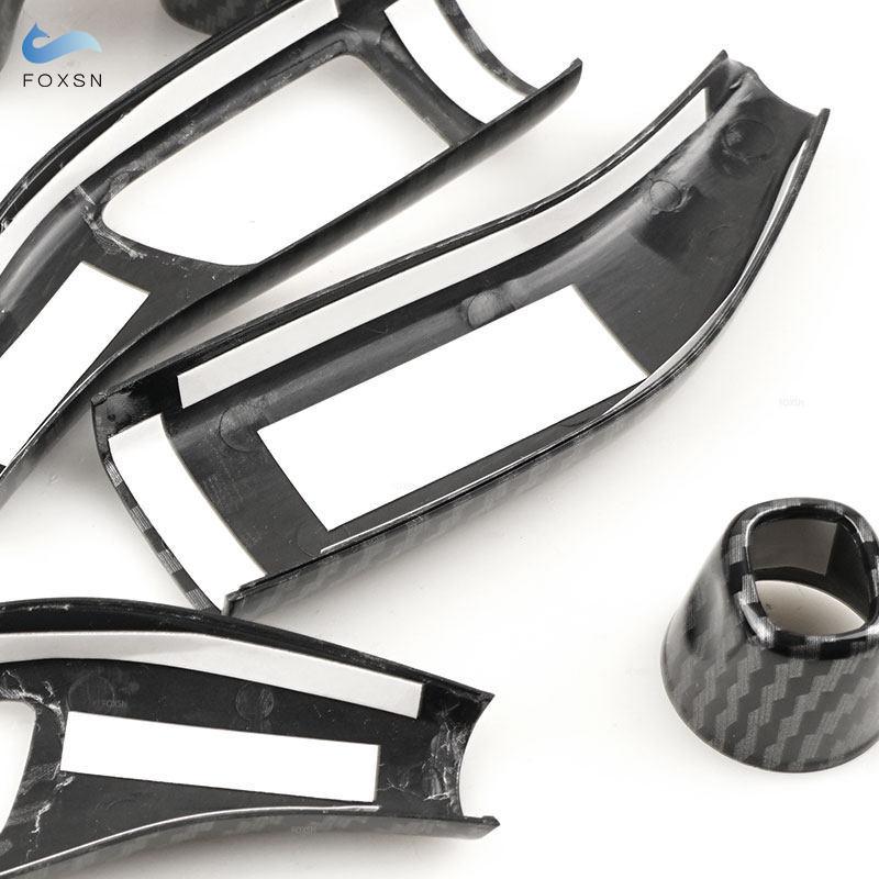 For Mercedes Benz A B C E S G V GLE W176 W246 W204 W205 W212 W213 X253 X156 W463 X166 Car Wiper Shift Lever Cruise Cover Trim