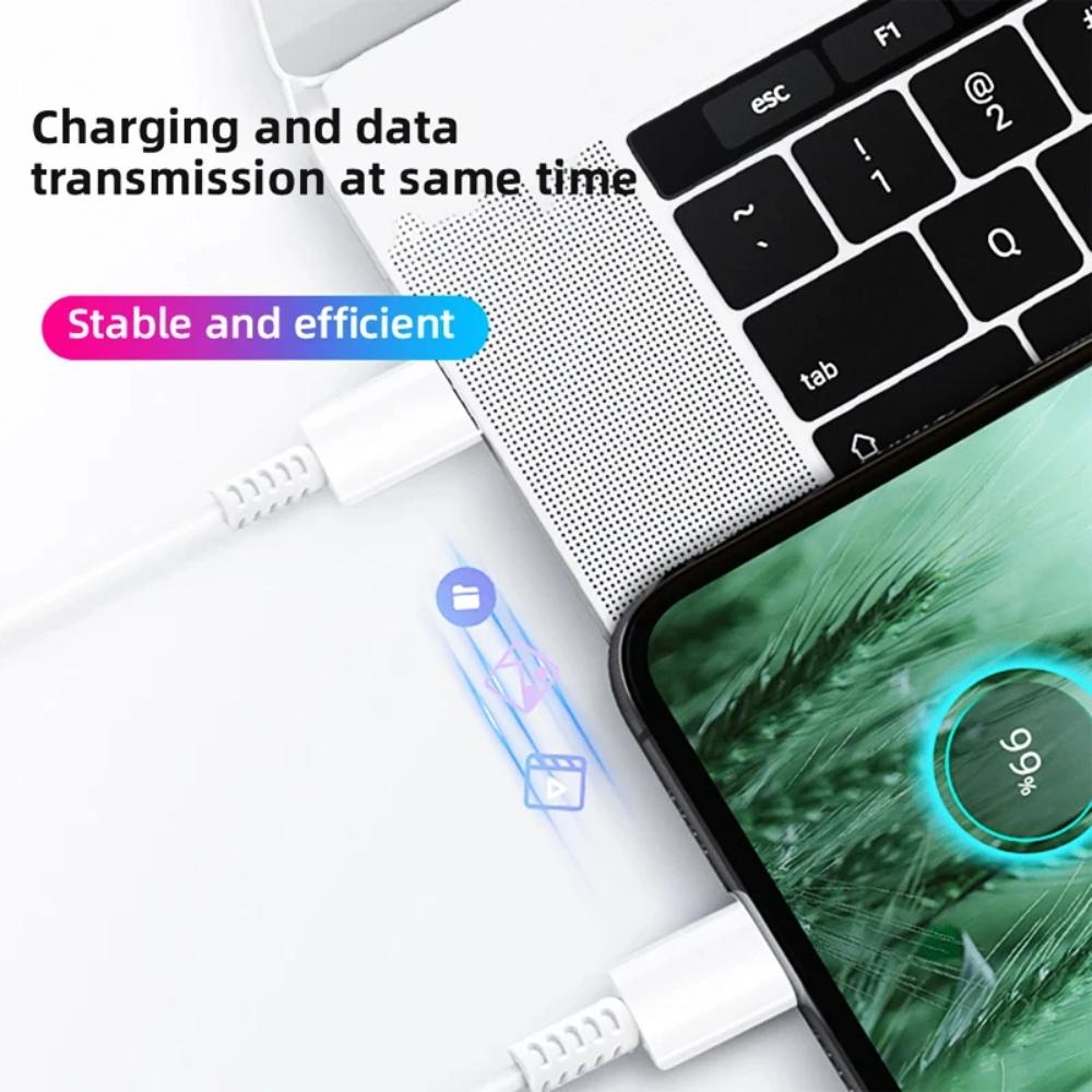 NNBILI 45W Type C Fast Charging Cable for Samsung S24 Ultra S23 S22 Plus Note 20 A53 A54 A55 PD  Quick Charging USB C Data Cord