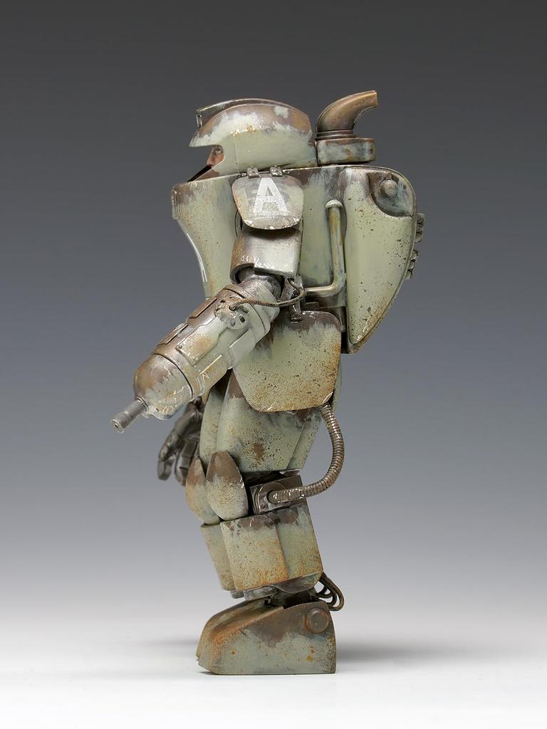 Wave Maschinen Krieger Approximately 11cm Plastic Model Kit A.F.S. Mk.I & A.F.S. Mk.II Set, 1/20 Scale, Tall, MK-076 (Person)