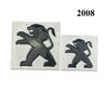 OQUP8 ABS 3D Löwenemblem Fronthaube Heckklappe Abzeichen für Peugeot 2008 3008 2021 2022 2023 Autoaufkleber Decals Styling Zubehör