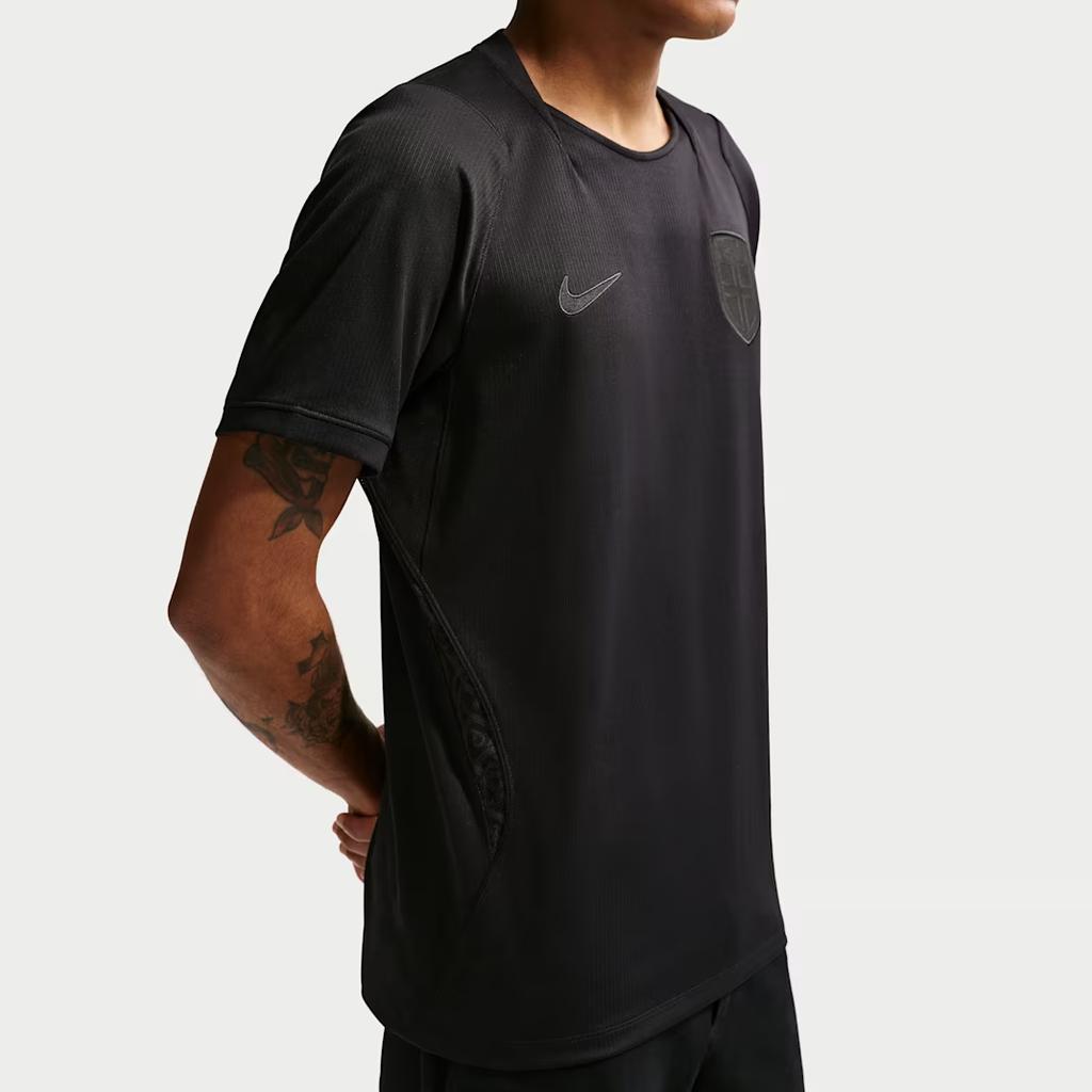 Nike Norway 2026 Stadium Away Black Men Tops IB5381-010