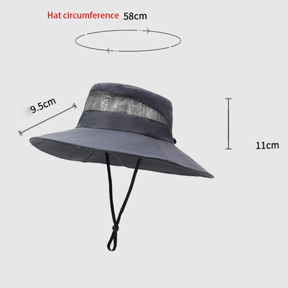 Adjustable Sunscreen Hat Anti-UV Beach Hat Fashion Visor Cap  Gift