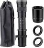 JINTU Telephoto Lens Zoom SLR Camera Lens for Canon 5D 7D 2000D 420-1600mm F8.3 T7i, T6, T6i, T6s, T7, T8i, T3i, T4i, T5, T5i, SL2, SL1, 4000D, 2000D,