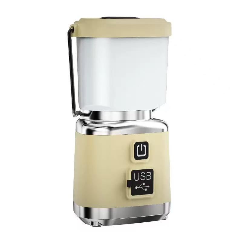 Rechargeable Portable Camping Lantern with Stepless Dimming and Long Battery Life for Outdoor Use