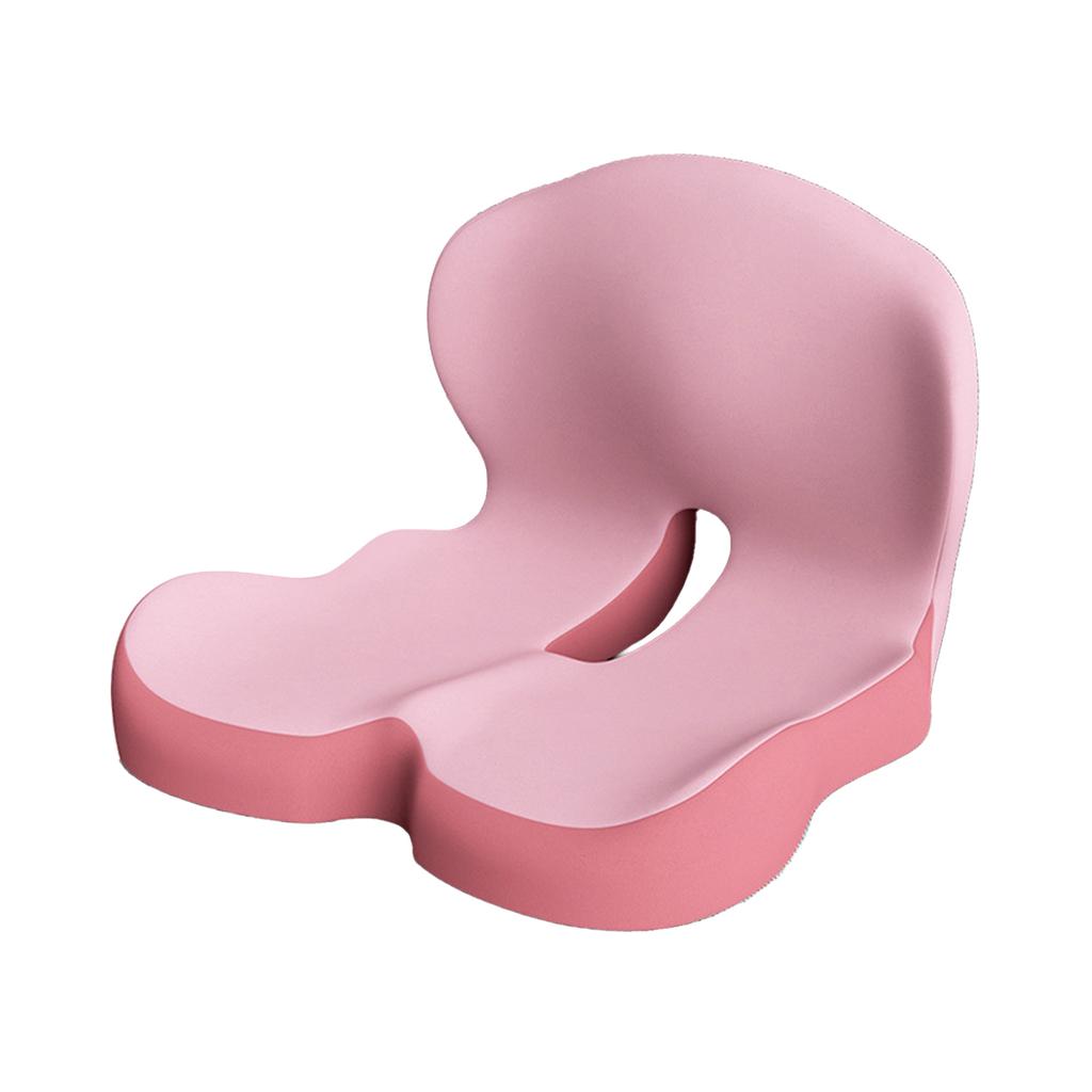 Memory Foam Seat Cushion Back Support for Office Chair Car Home Use with Lumbar Support Pillow for Students