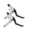 22.2mm Handlebar Brake Levers Ergonomic Design Aluminum Bike Handles for Mountain Biking Black
