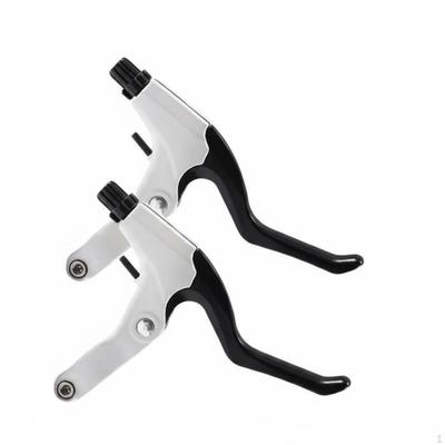 22,2 mm Lenker Bremshebel Ergonomisches Design Aluminium Fahrradgriffe für Mountainbiking Schwarz