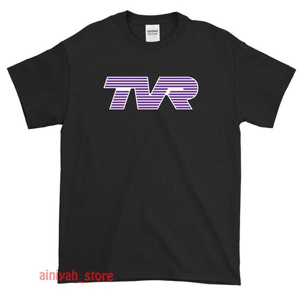 New Tvr Logo Men s Funny T shirt USA Size S-XXL 3XL