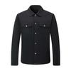 SEPTWOLVES Men's Striped Casual Workwear Jacket