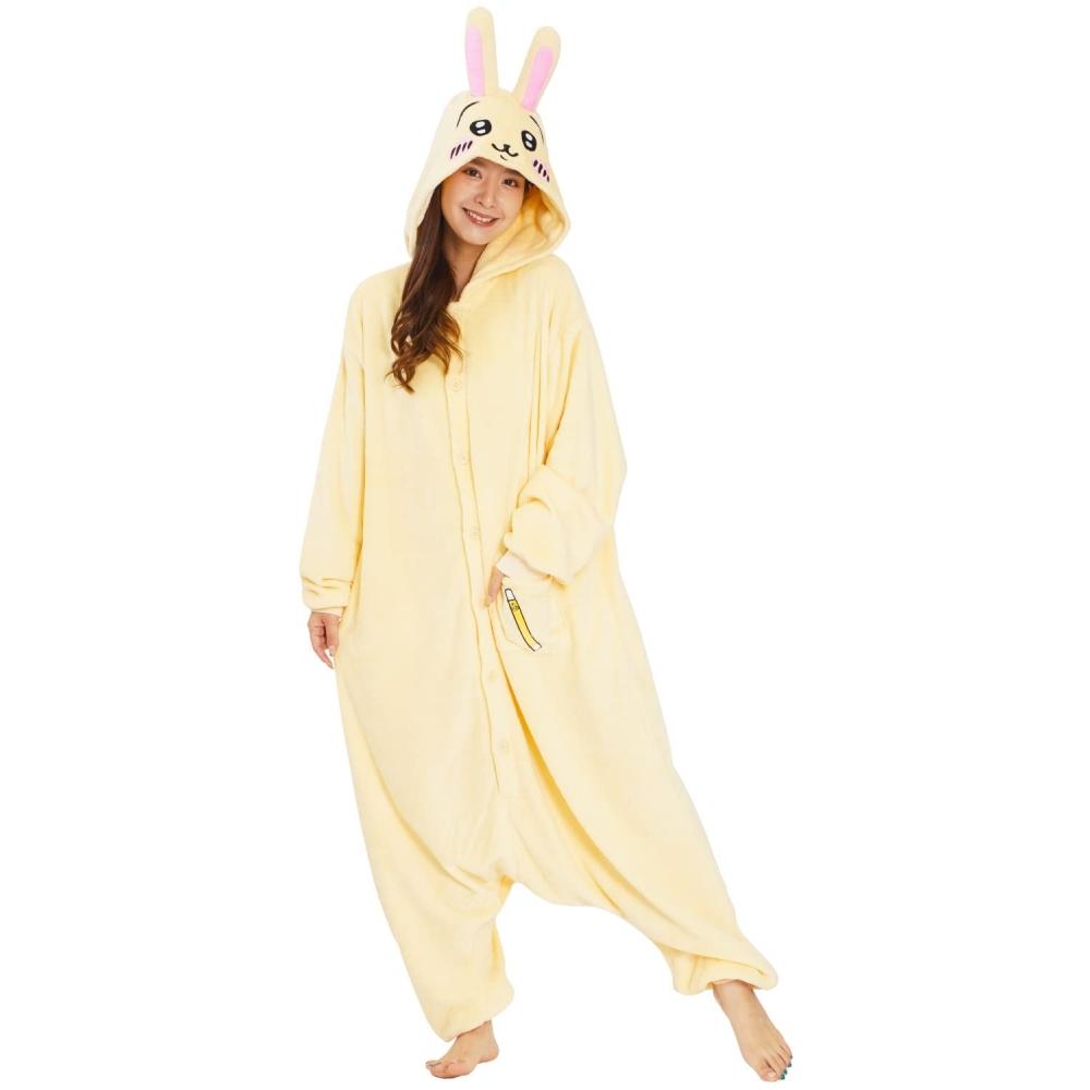 

Флисовая одежда частного производства Chiikawa Free Size для взрослых Rabbit