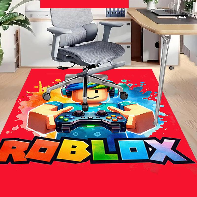 Roblox Adventure Carpet For Playroom Bedroom Living Room Sofa Home Decorkids Game Area Rug Nonslip Floor Mat