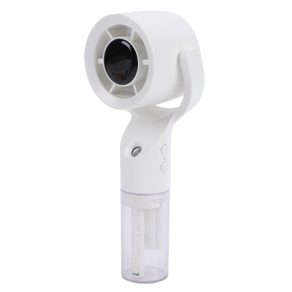 Handheld Misting Fan USB Rechargeable Portable Mist Fan with Water Tank for Outdoor Travel Makeup Camping Home Office