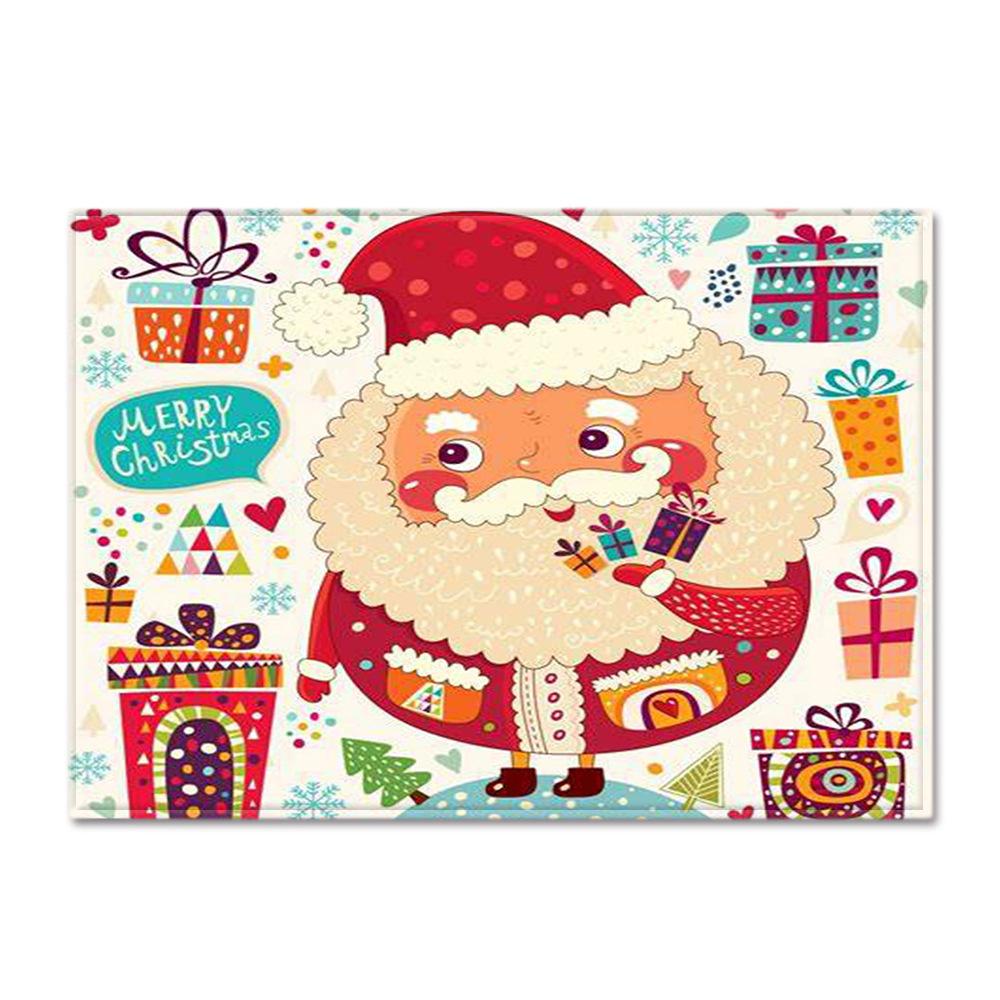 Christmas Living Room Floor Mat Bedroom Dining Room Carpet Carpet Doormat