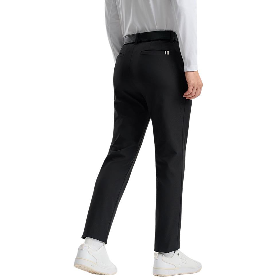 Fila Golf Series Trendy Fashion Simple Versatile Sports Straight Leg Woven Casual Pants Men Bottoms A11M545802FBK