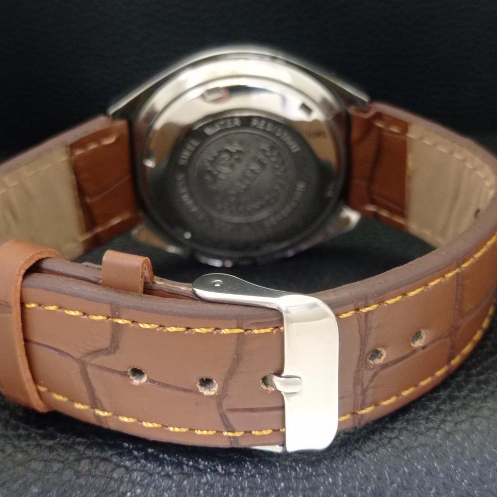 VINTAGE ORIENT CRYSTAL AUTOMATIC JAPAN 46941 MENS ORIGINAL DIAL WATCH a703387-1 R213b-a703387