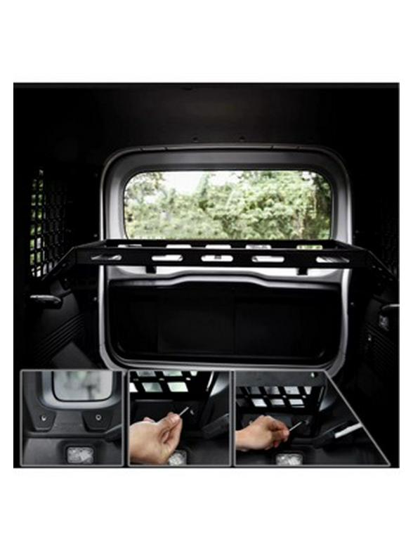 Fits 25 Models of Five-Door Jimny JB74: Expansion Platform Trunk Tray with Built-in Storage Basket