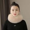 Celebrity Winter Fur Collar Scarf: Versatile Neck Warmer for Men & Women
